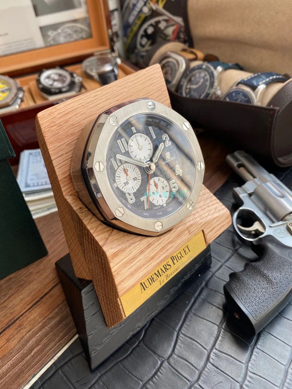 CK厂Audemars Piguet爱彼皇家橡树离岸型26470经典致敬桌钟座钟腕表 / AP219 CK厂Audemars Piguet爱彼皇家橡树离岸型26470经典致敬桌钟座钟腕表 / AP219