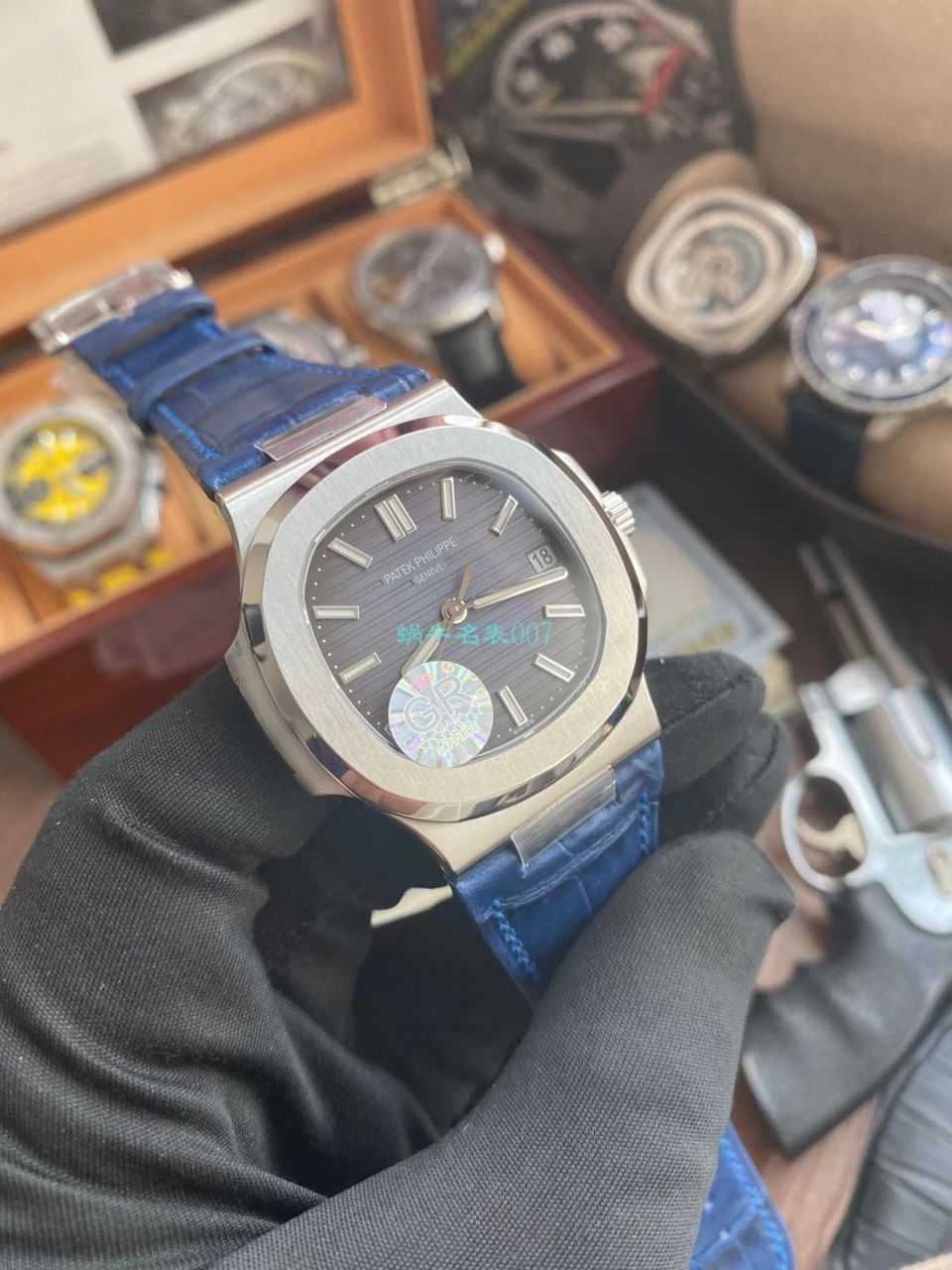 GR厂V2版本百达翡丽鹦鹉螺5711R 玫瑰金腕表 / BD338