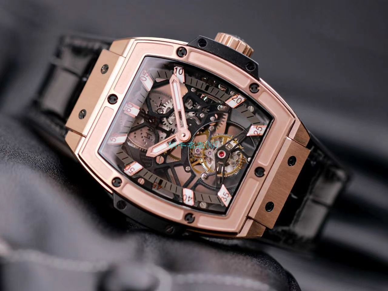 JB厂宇舶MASTERPIECE 陀飞轮手表906.ND.0129.VR.AES12 / YB107