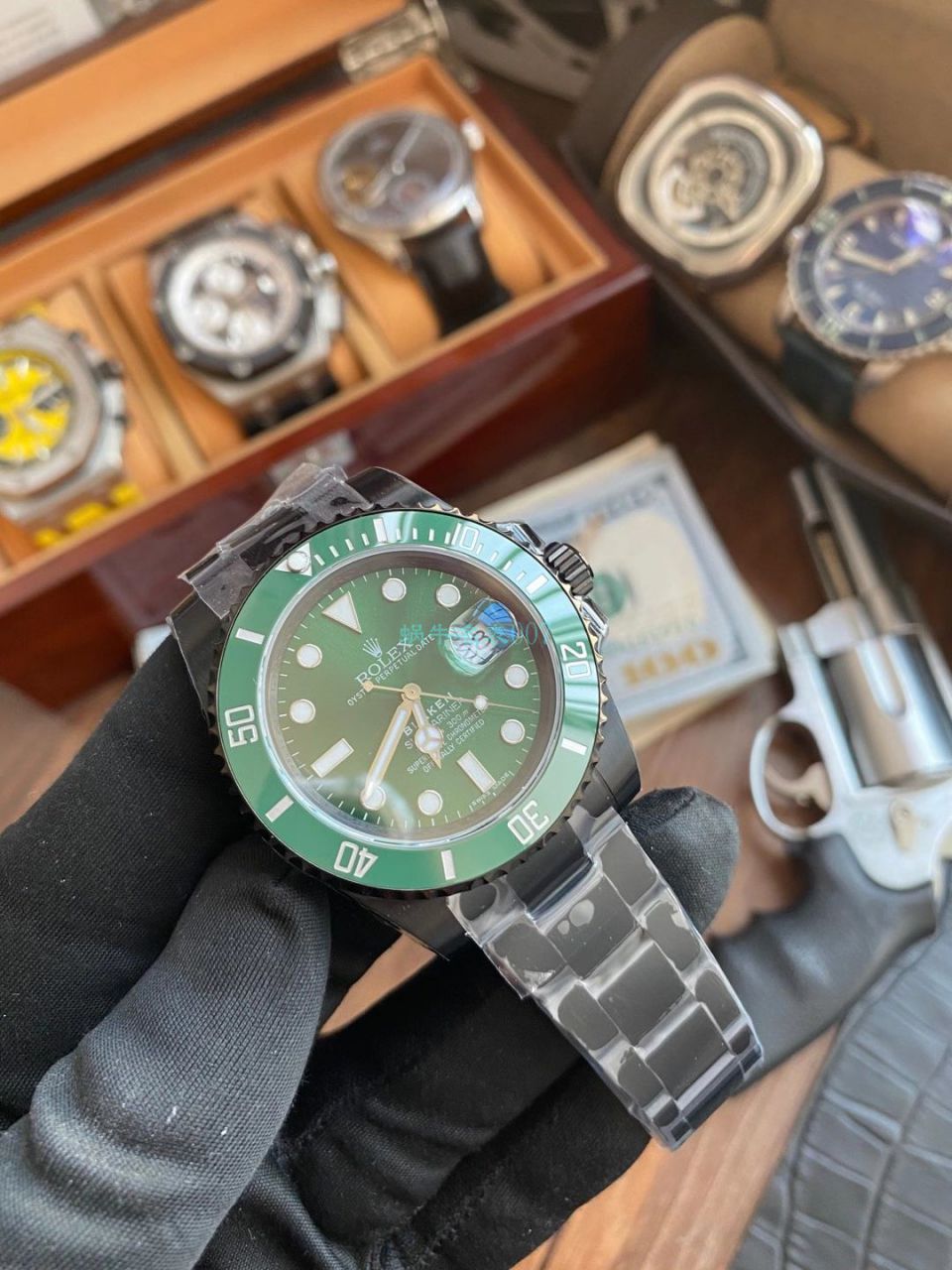 V9厂劳力士水鬼BLAKEN  SUBMARINER  DATE LV官方同款曜黑改装版 / R670 V9厂劳力士水鬼BLAKEN  SUBMARINER  DATE LV官方同款曜黑改装版 / R670