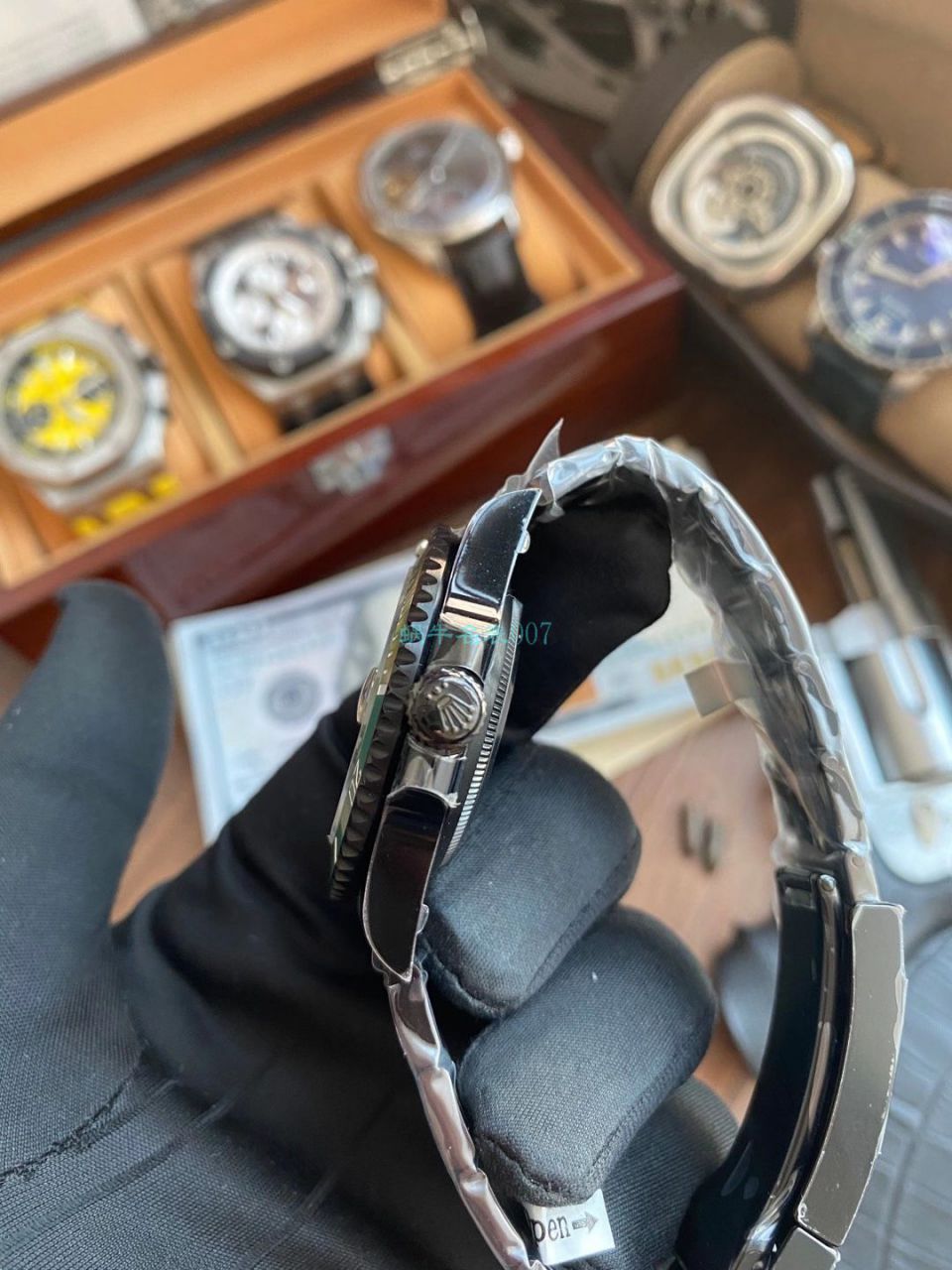 V9厂劳力士水鬼BLAKEN  SUBMARINER  DATE LV官方同款曜黑改装版 / R670 V9厂劳力士水鬼BLAKEN  SUBMARINER  DATE LV官方同款曜黑改装版 / R670