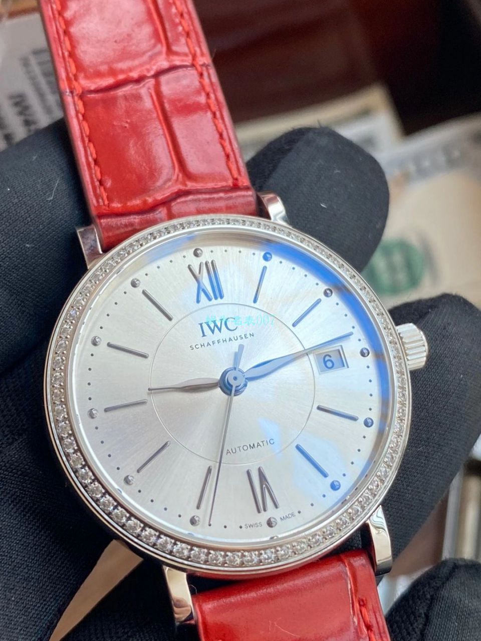  表在哪个网站买靠谱  V7厂万国IWC柏涛菲诺系列IW458107女表 / WG588