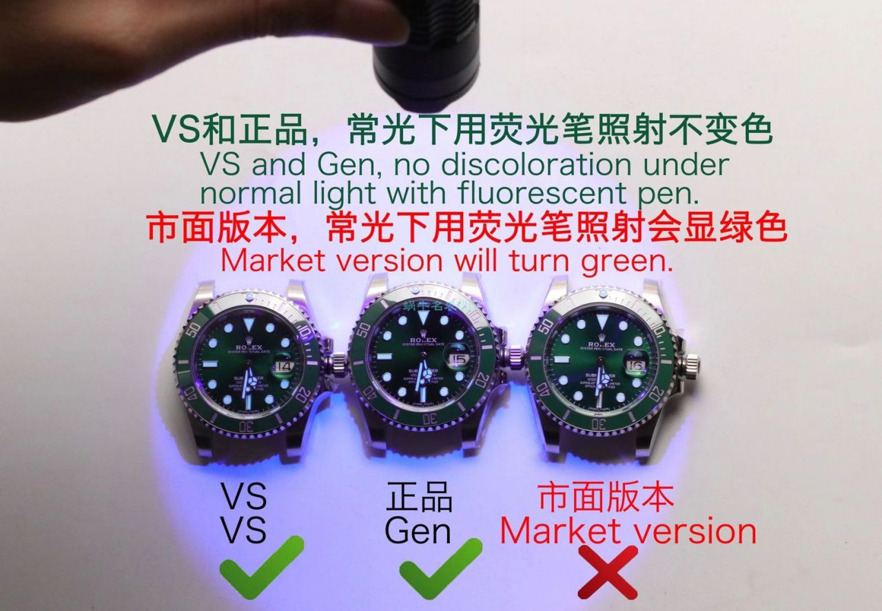 视频评测VS厂劳力士绿水鬼116610LV-97200 / R679VS 视频评测VS厂劳力士绿水鬼116610LV-97200 / R679VS