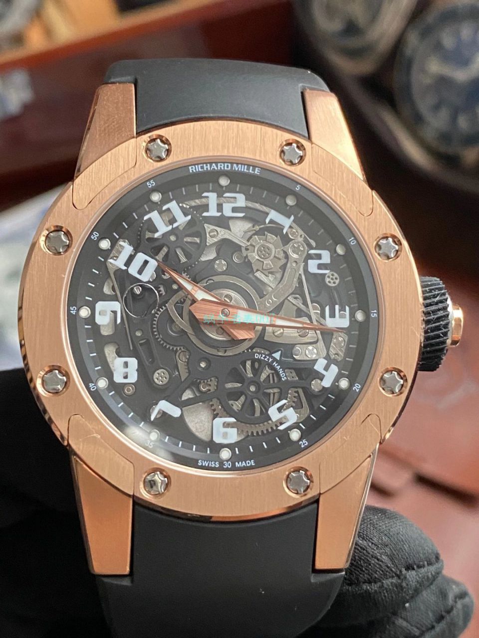 V9理查德米勒Richard Mille RM 63-01 Dizzy Hands男装自动机械腕表 / RM 63-01V9