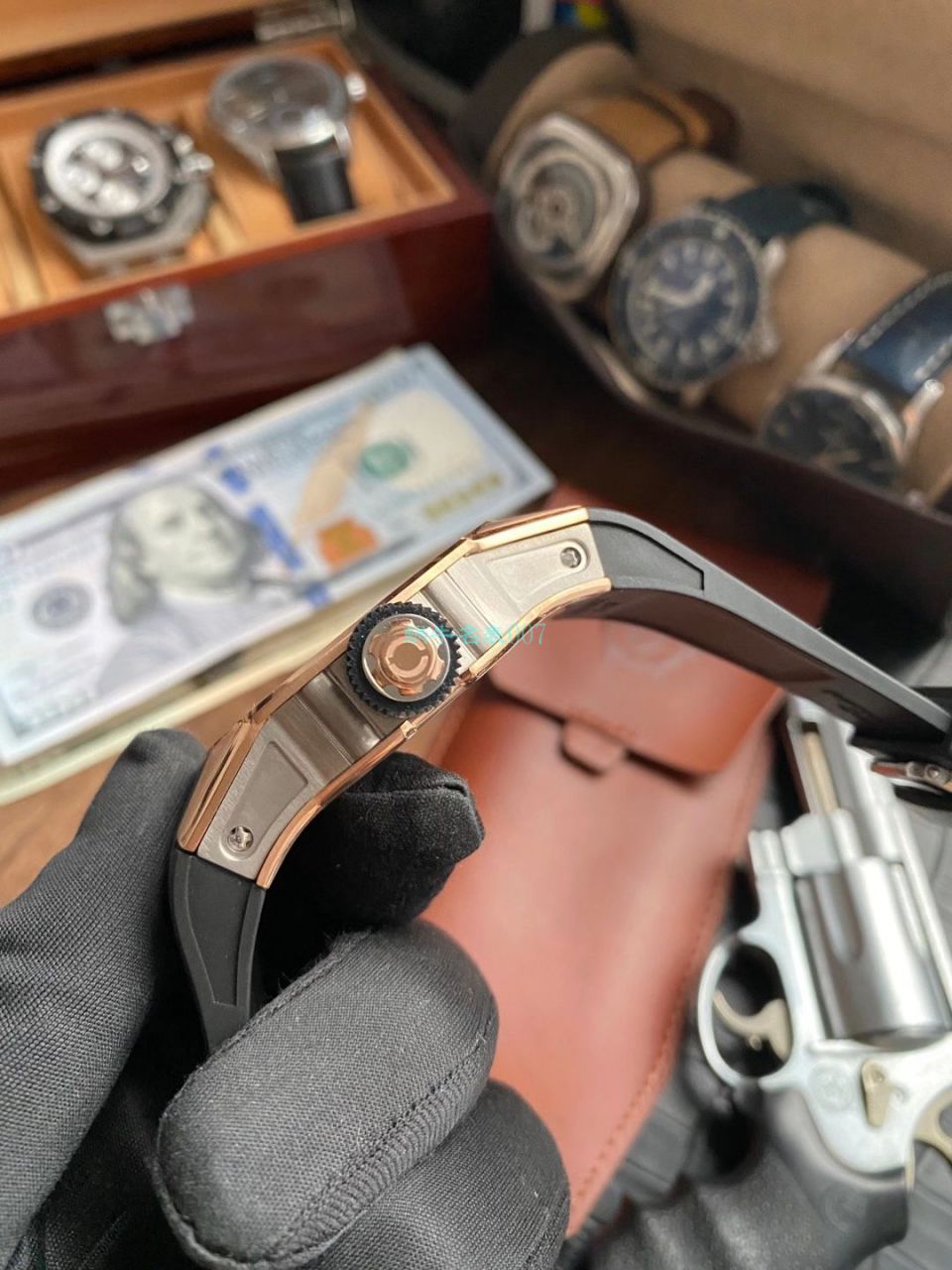 V9理查德米勒Richard Mille RM 63-01 Dizzy Hands男装自动机械腕表 / RM 63-01V9