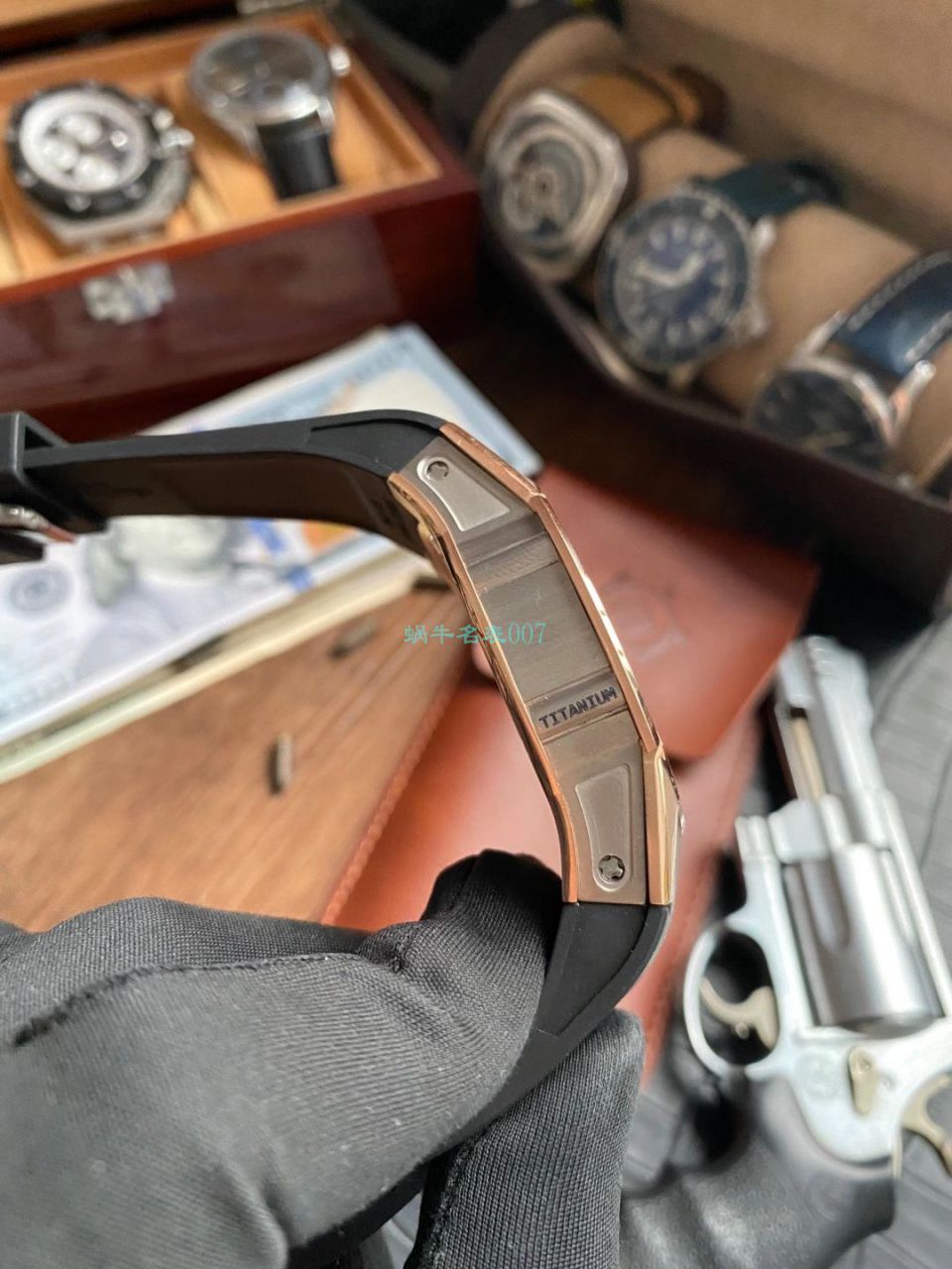 V9理查德米勒Richard Mille RM 63-01 Dizzy Hands男装自动机械腕表 / RM 63-01V9