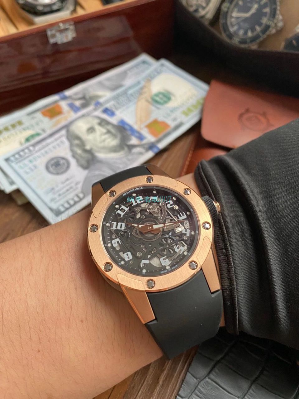 V9理查德米勒Richard Mille RM 63-01 Dizzy Hands男装自动机械腕表 / RM 63-01V9
