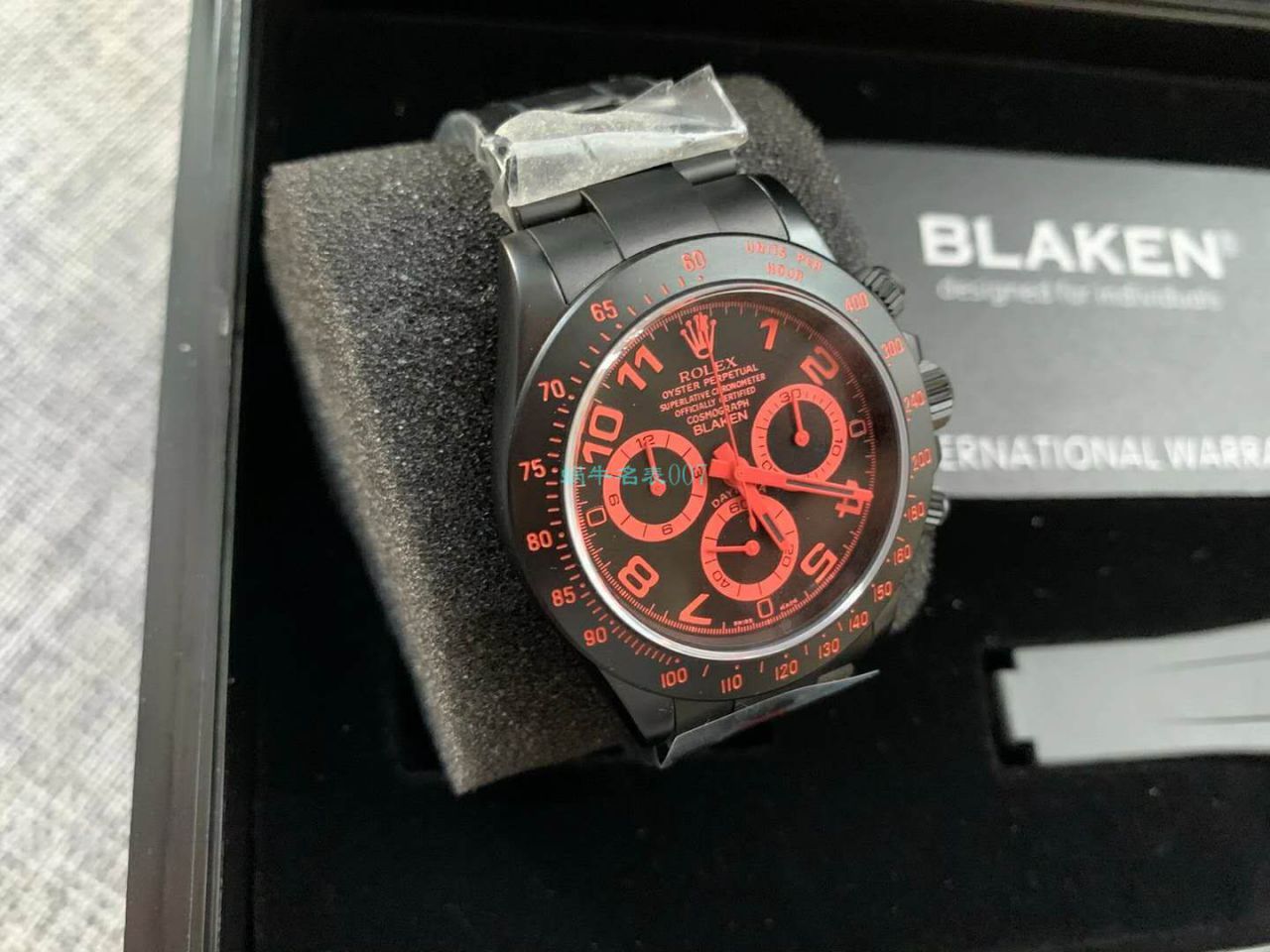 IPK厂劳力士迪通拿  Blaken改装磨砂碳化黑腕表以N厂超级4130迪通拿为基础 / R686   IPK厂劳力士迪通拿  Blaken改装磨砂碳化黑腕表以N厂超级4130迪通拿为基础 / R686