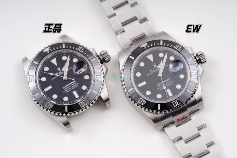 视频评测EW厂劳力士专柜新款41毫米黑水鬼m126610ln-0001腕表 / R689