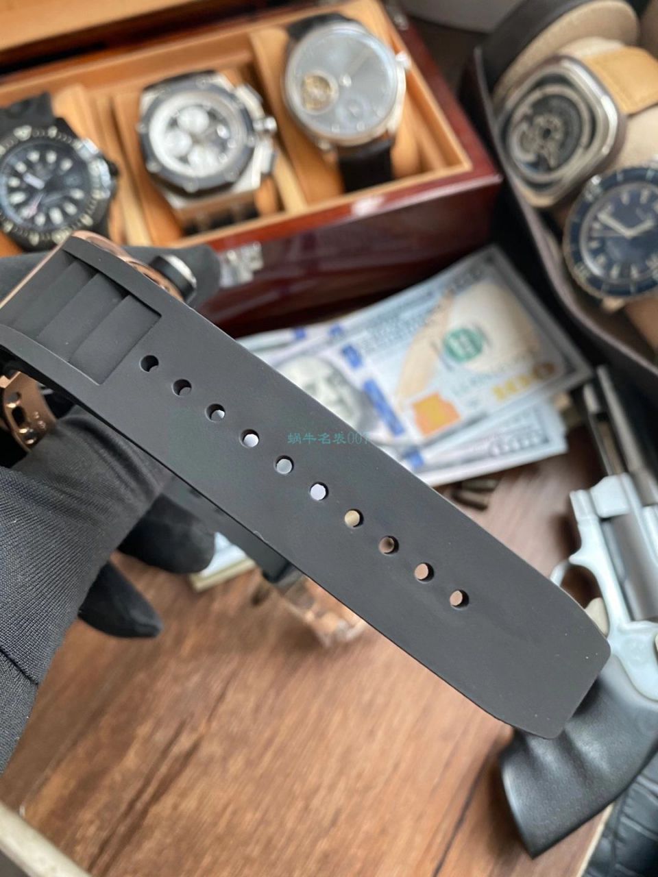 JB厂理查德米勒RM52-01真陀飞轮RICHARD MILLE骷髅头腕表 / RM5201JBJ