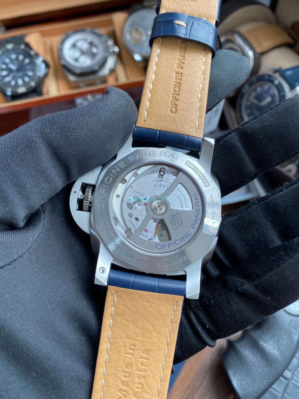 VS厂沛纳海高GMT两地时PAM01033腕表 / PAM01033VSC