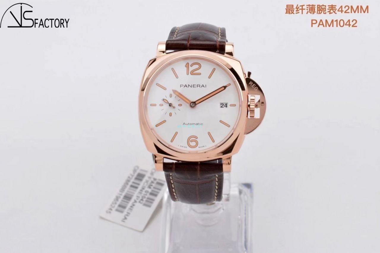 VS厂沛纳海PAM1042高LUMINOR DUE小红金PAM01042腕表 / VSPAM01042