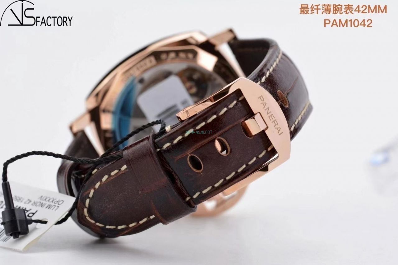 VS厂沛纳海PAM1042高LUMINOR DUE小红金PAM01042腕表 / VSPAM01042