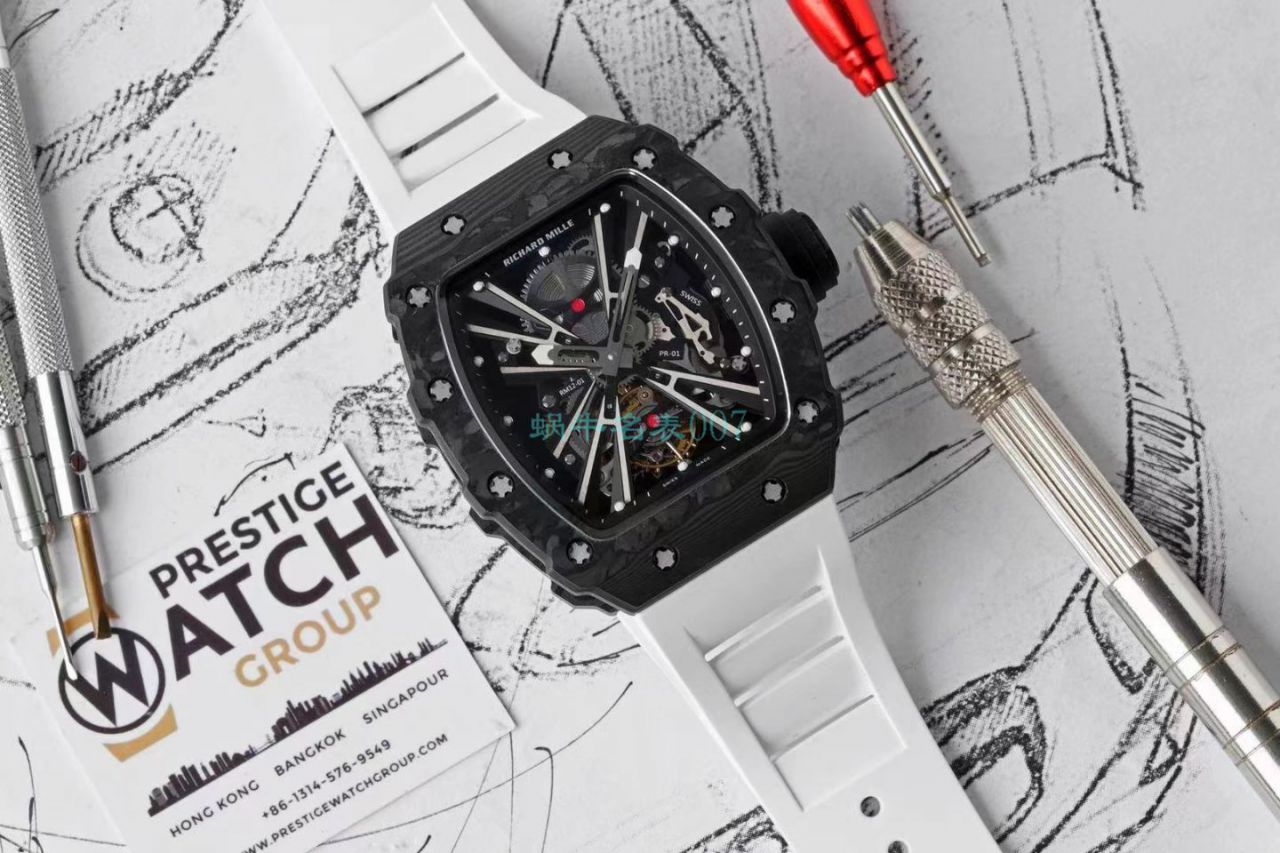KV厂理查德米勒RM 12-01 Tourbillon Limited Editions 限量陀飞轮手表 / KVRM 12-01