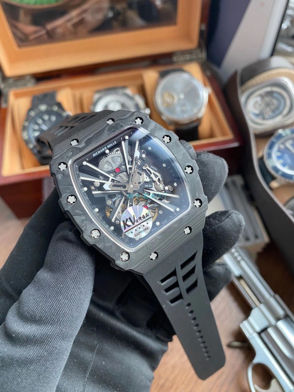 KV厂理查德米勒RM 12-01 Tourbillon Limited Editions 限量陀飞轮手表 / KVRM 12-01
