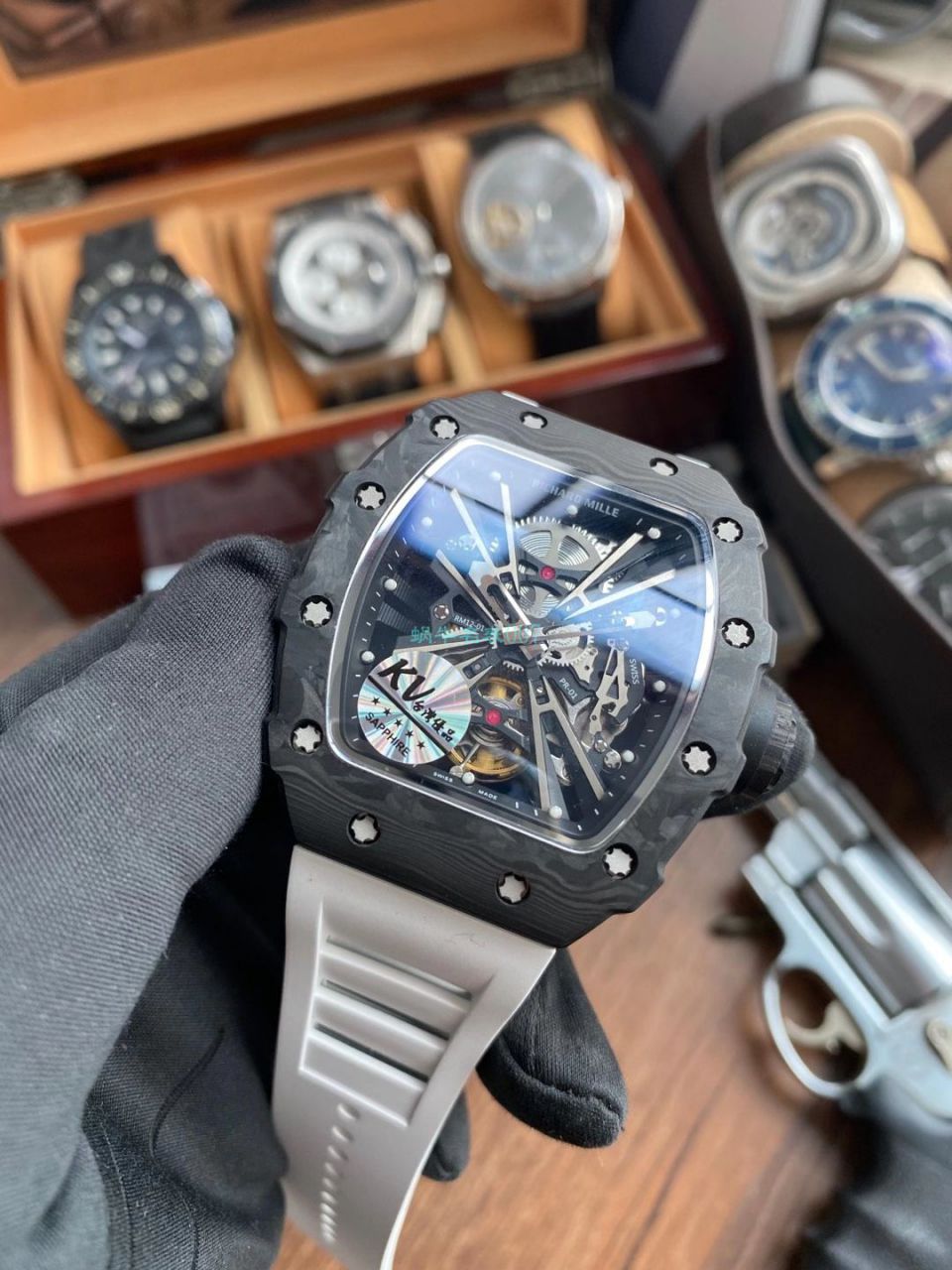 KV厂理查德米勒RM 12-01 Tourbillon Limited Editions 限量陀飞轮手表 / KVRM 12-01