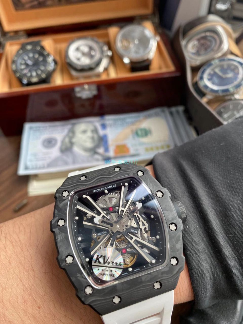 KV厂理查德米勒RM 12-01 Tourbillon Limited Editions 限量陀飞轮手表 / KVRM 12-01