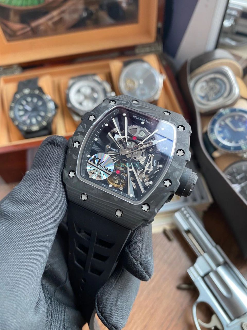 KV厂RICHARD MILLE 理查德米勒RM 12-01 限量陀飞轮 / RM12-01KV