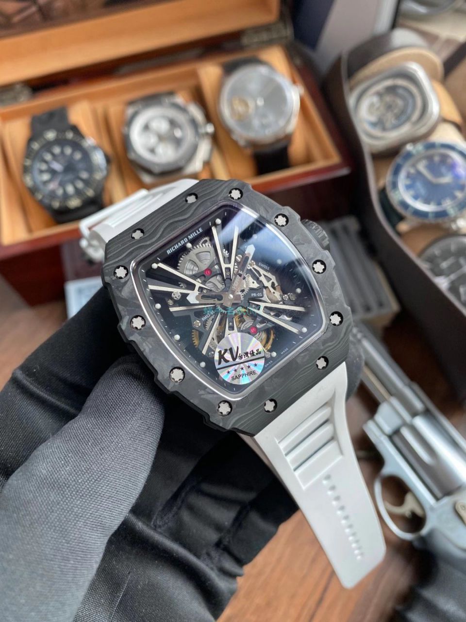 KV厂RICHARD MILLE 理查德米勒RM 12-01 限量陀飞轮 / RM12-01KV