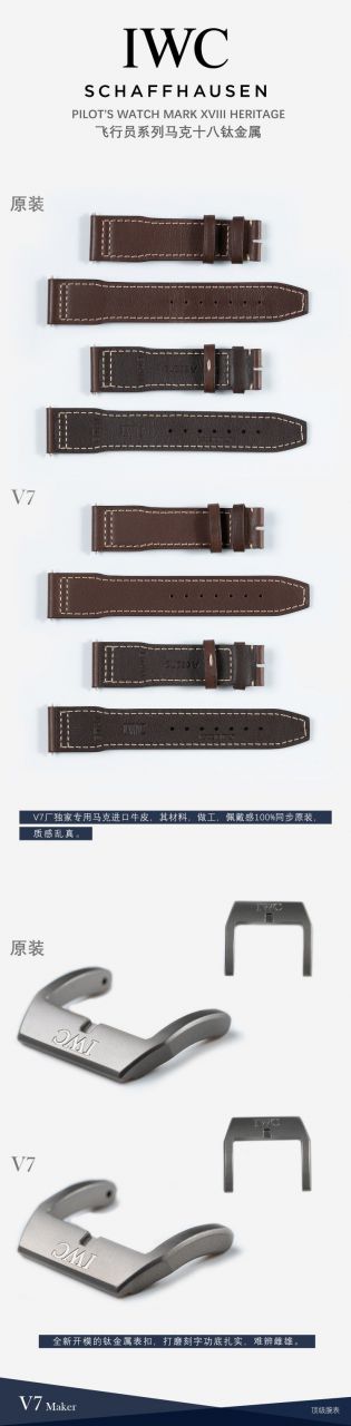 V7厂万国飞行员马克十八钛壳  IW327006腕表 / WG607