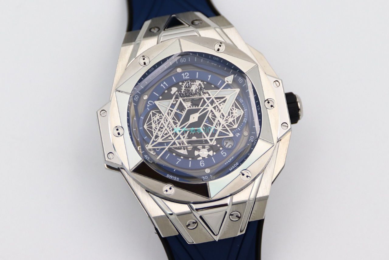 HB厂宇舶 Sang Bleu II 刺青二代418.OX.2001.RX.1604.MXM20腕表 / YB117