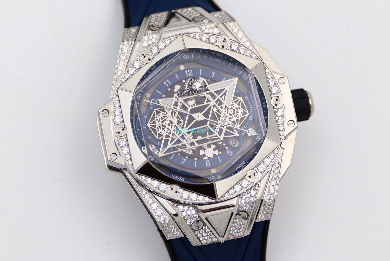 HB厂宇舶 Sang Bleu II 刺青二代418.OX.2001.RX.1604.MXM20腕表 / YB117