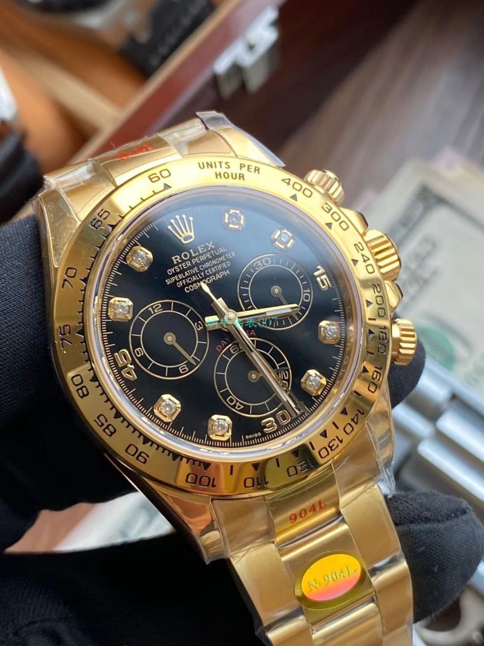 视频评测N厂劳力士超级4130迪通拿间金钻面m116503-0006 / R732 视频评测N厂劳力士超级4130迪通拿间金钻面m116503-0006 / R732