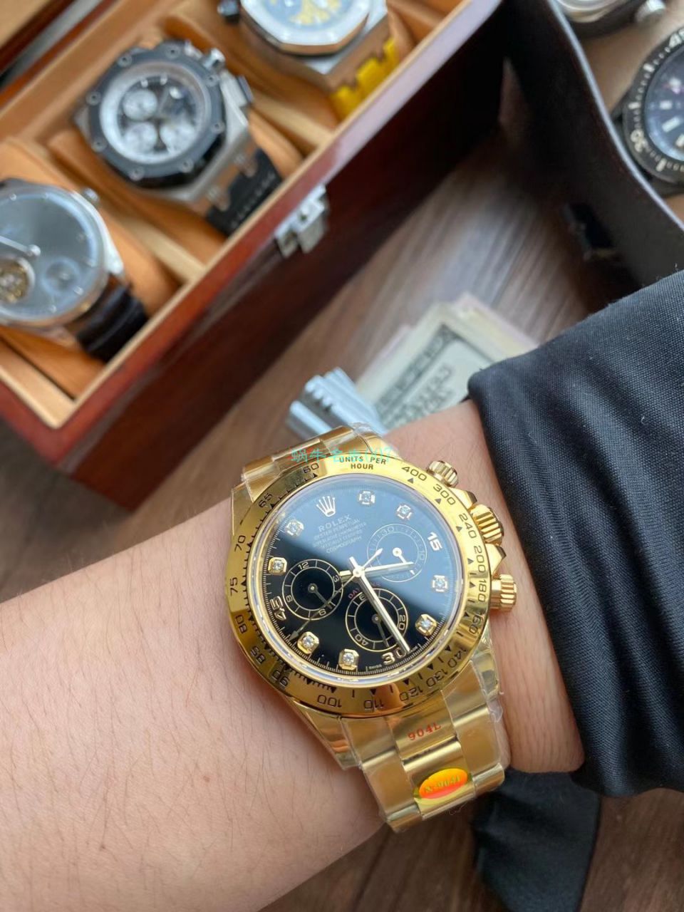 N厂劳力士4130迪通拿全金钻面m116508-0006腕表 / R730 N厂劳力士4130迪通拿全金钻面m116508-0006腕表 / R730