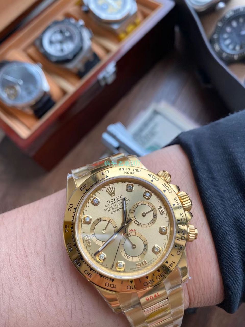 视频评测N厂劳力士超级4130迪通拿间金钻面m116503-0006 / R732 视频评测N厂劳力士超级4130迪通拿间金钻面m116503-0006 / R732