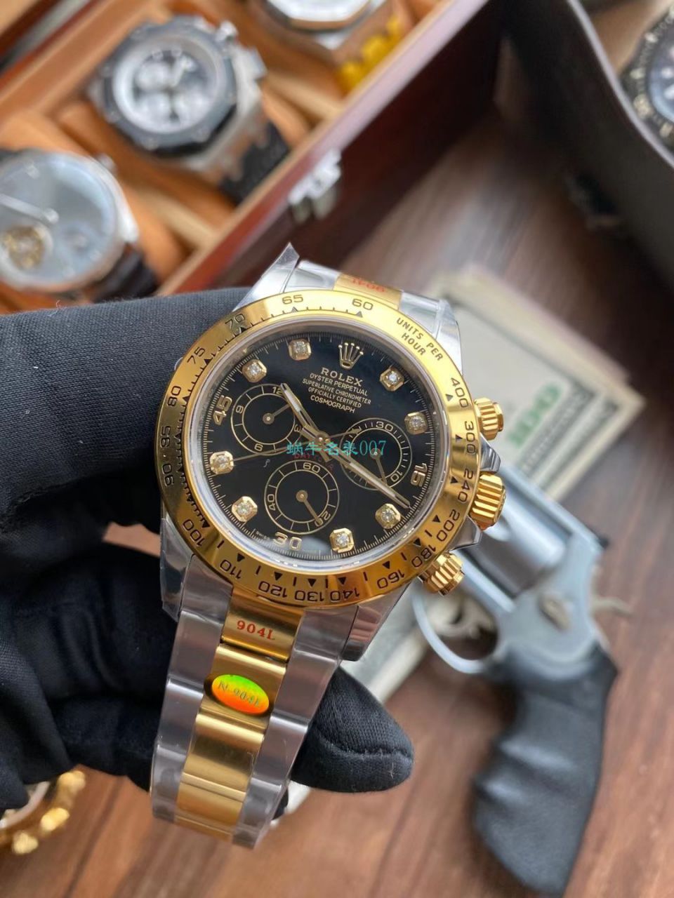 视频评测N厂劳力士超级4130迪通拿间金钻面m116503-0006 / R732 视频评测N厂劳力士超级4130迪通拿间金钻面m116503-0006 / R732