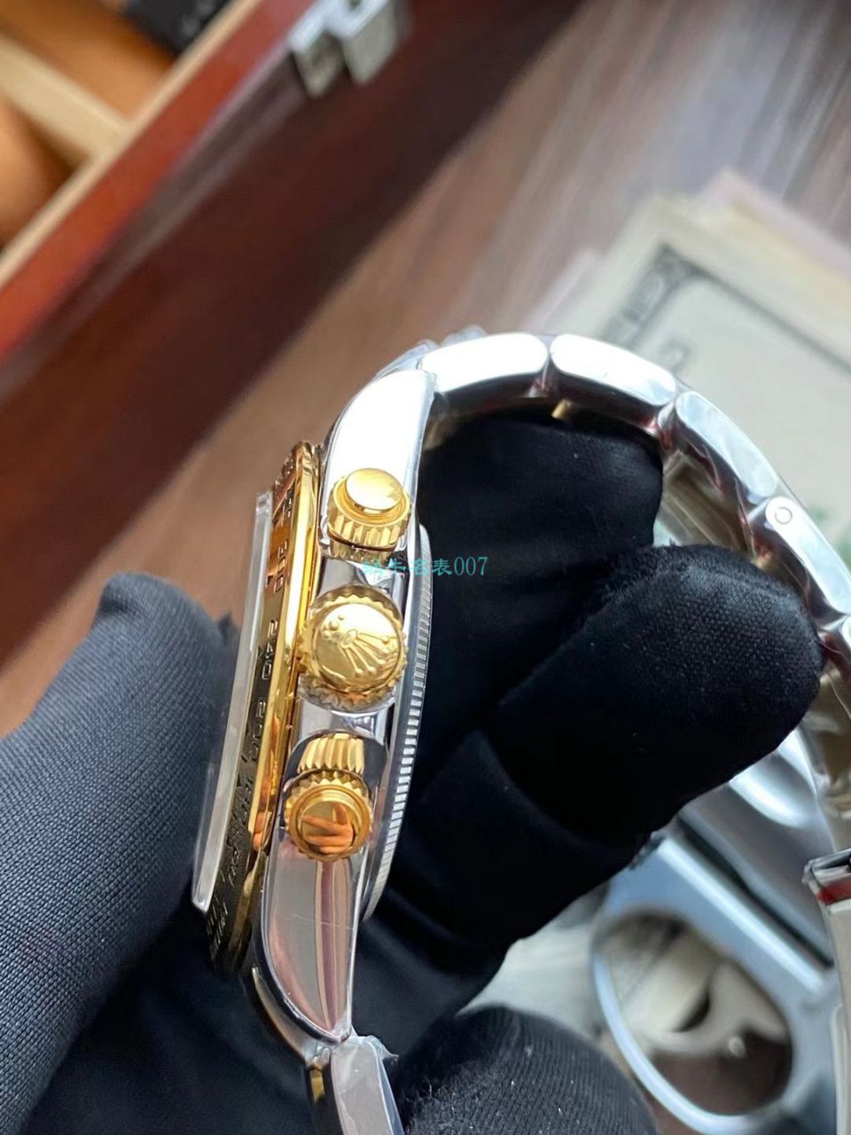 视频评测N厂劳力士超级4130迪通拿间金钻面m116503-0006 / R732 视频评测N厂劳力士超级4130迪通拿间金钻面m116503-0006 / R732