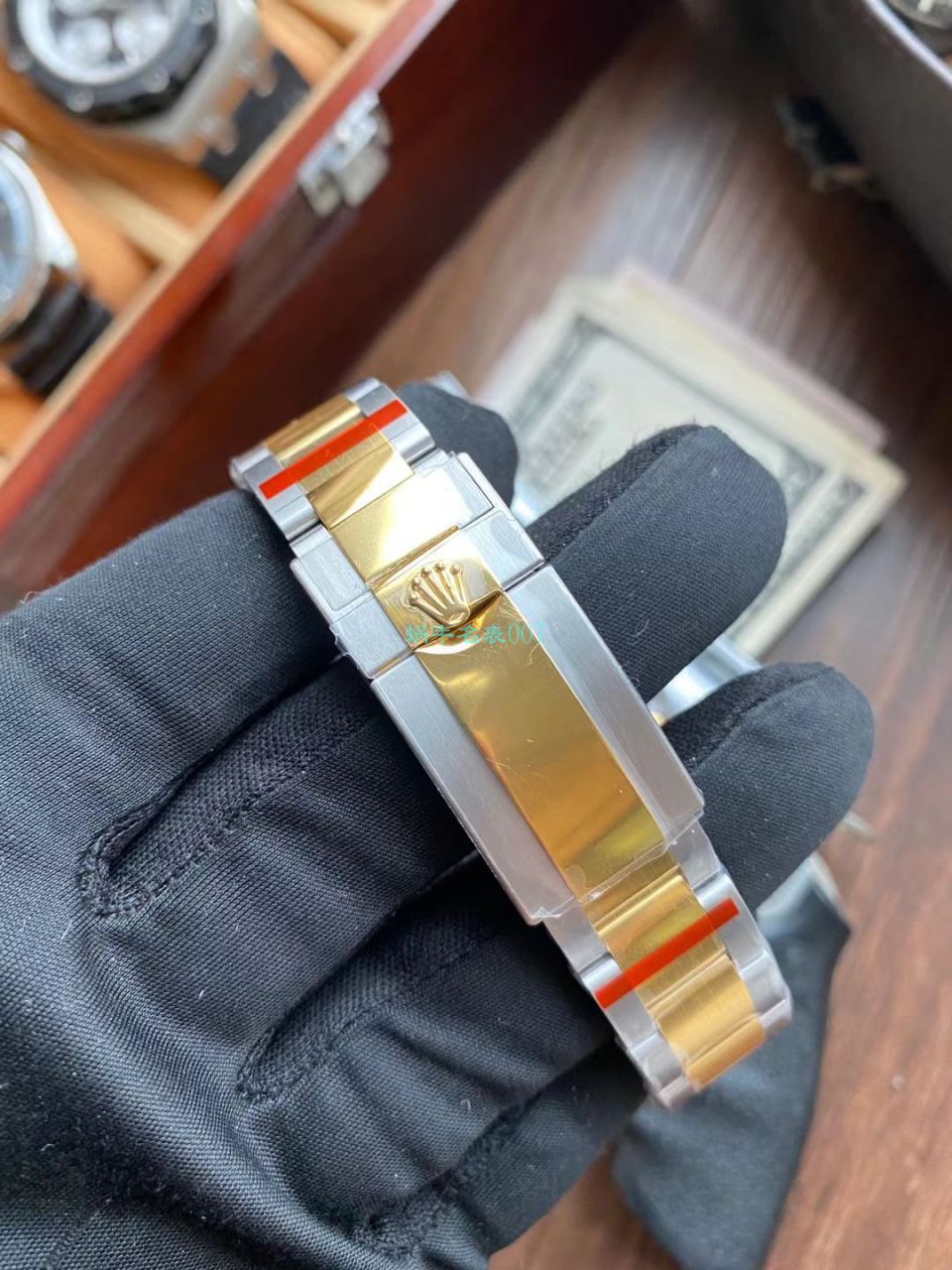 N厂劳力士超级4130间金迪通拿钻面高m116503-0008腕表 / R731 N厂劳力士超级4130间金迪通拿钻面高m116503-0008腕表 / R731