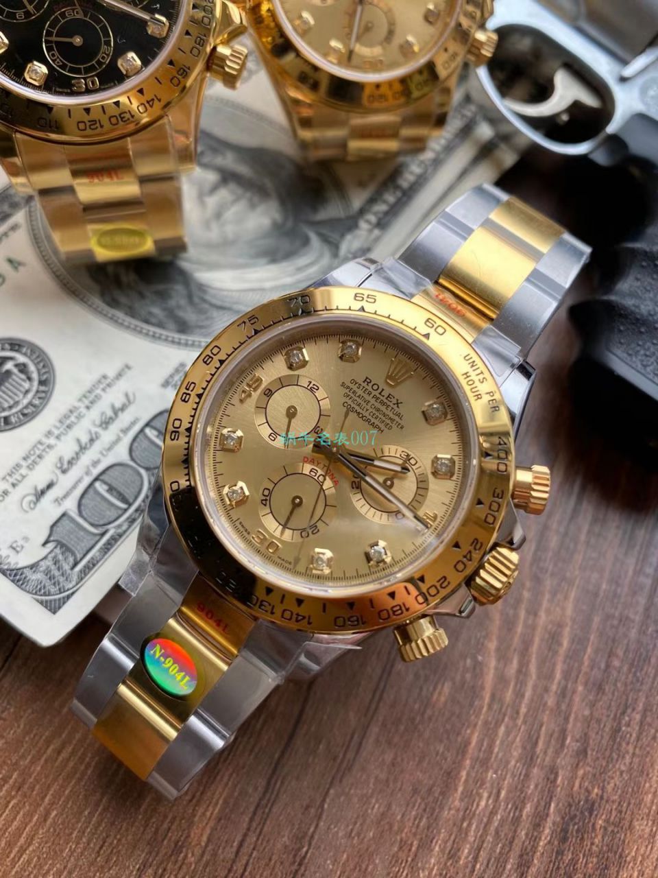 视频评测N厂劳力士超级4130迪通拿间金钻面m116503-0006 / R732 视频评测N厂劳力士超级4130迪通拿间金钻面m116503-0006 / R732
