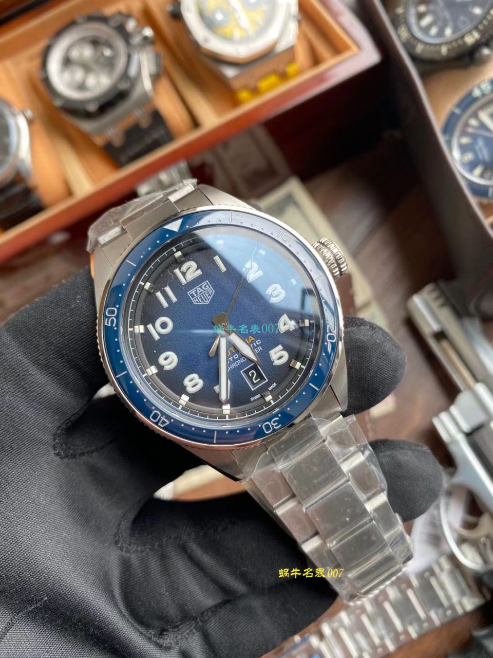 KOR厂泰格豪雅 AUTAVIA系列WBE5114.EB0173腕表 / TG116