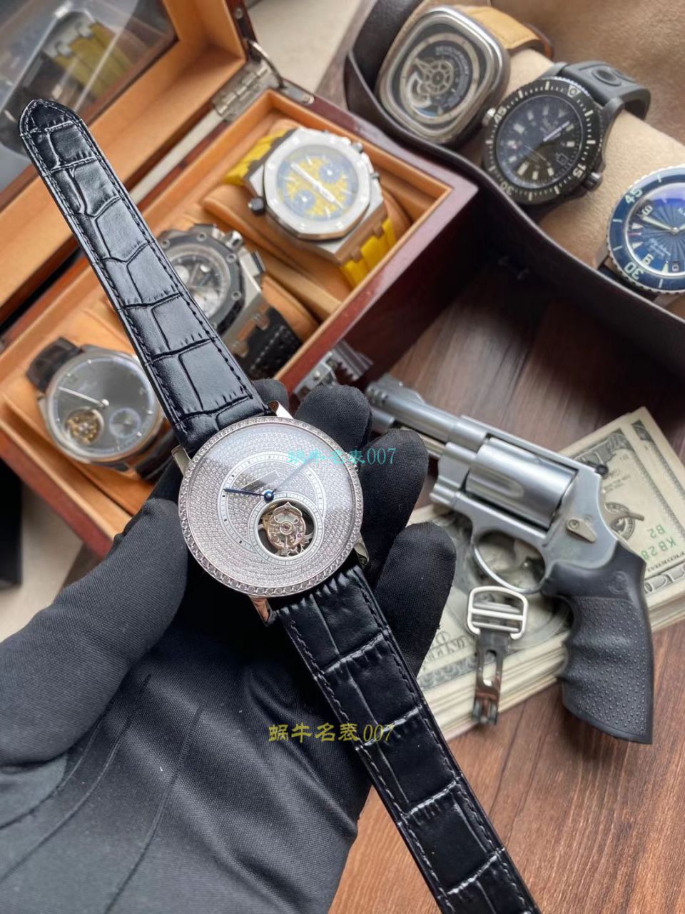 BBR厂卡地亚高级制表陀飞轮高HPI00593腕表 / K336