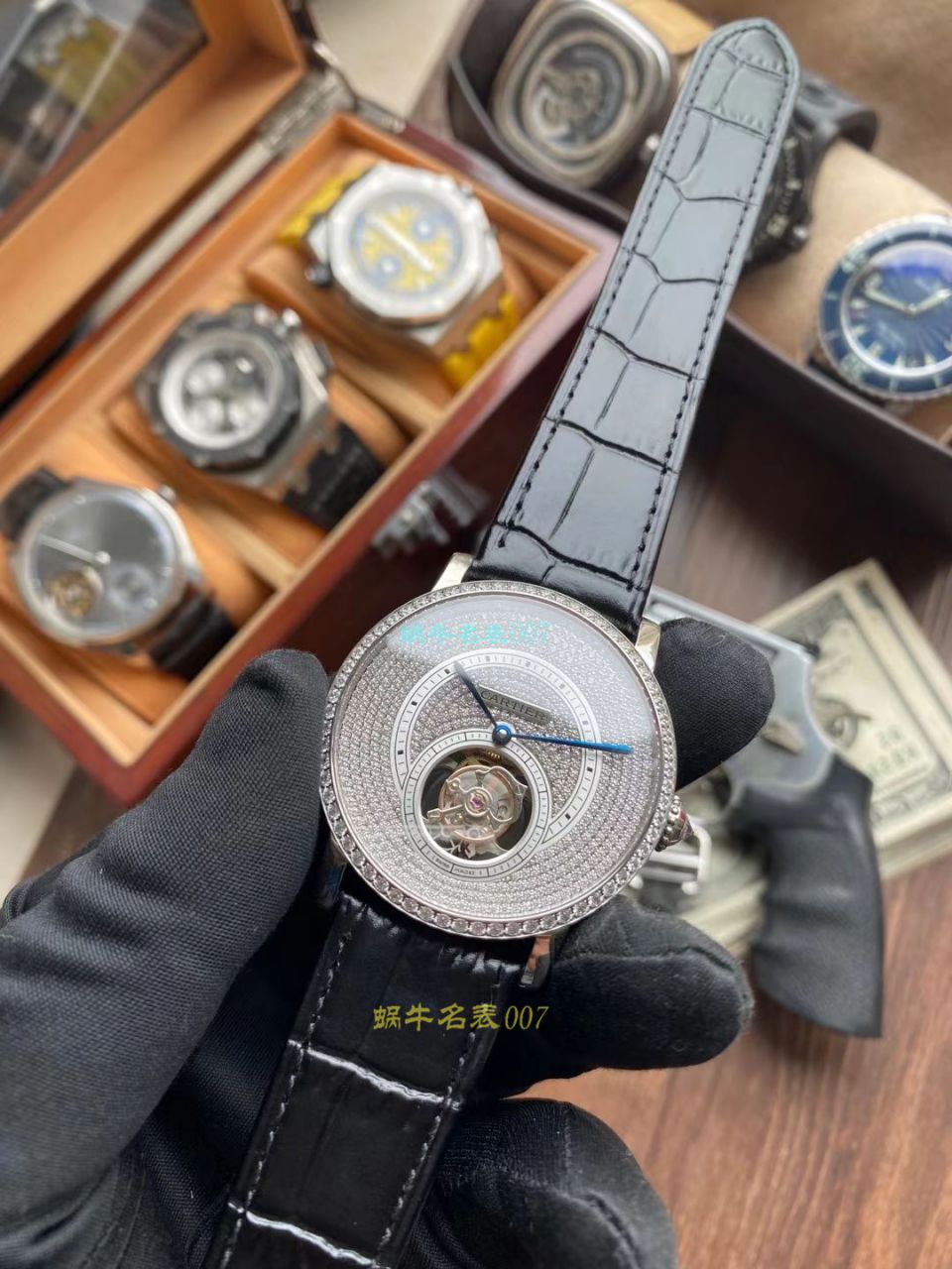 BBR厂卡地亚高级制表陀飞轮高HPI00593腕表 / K336