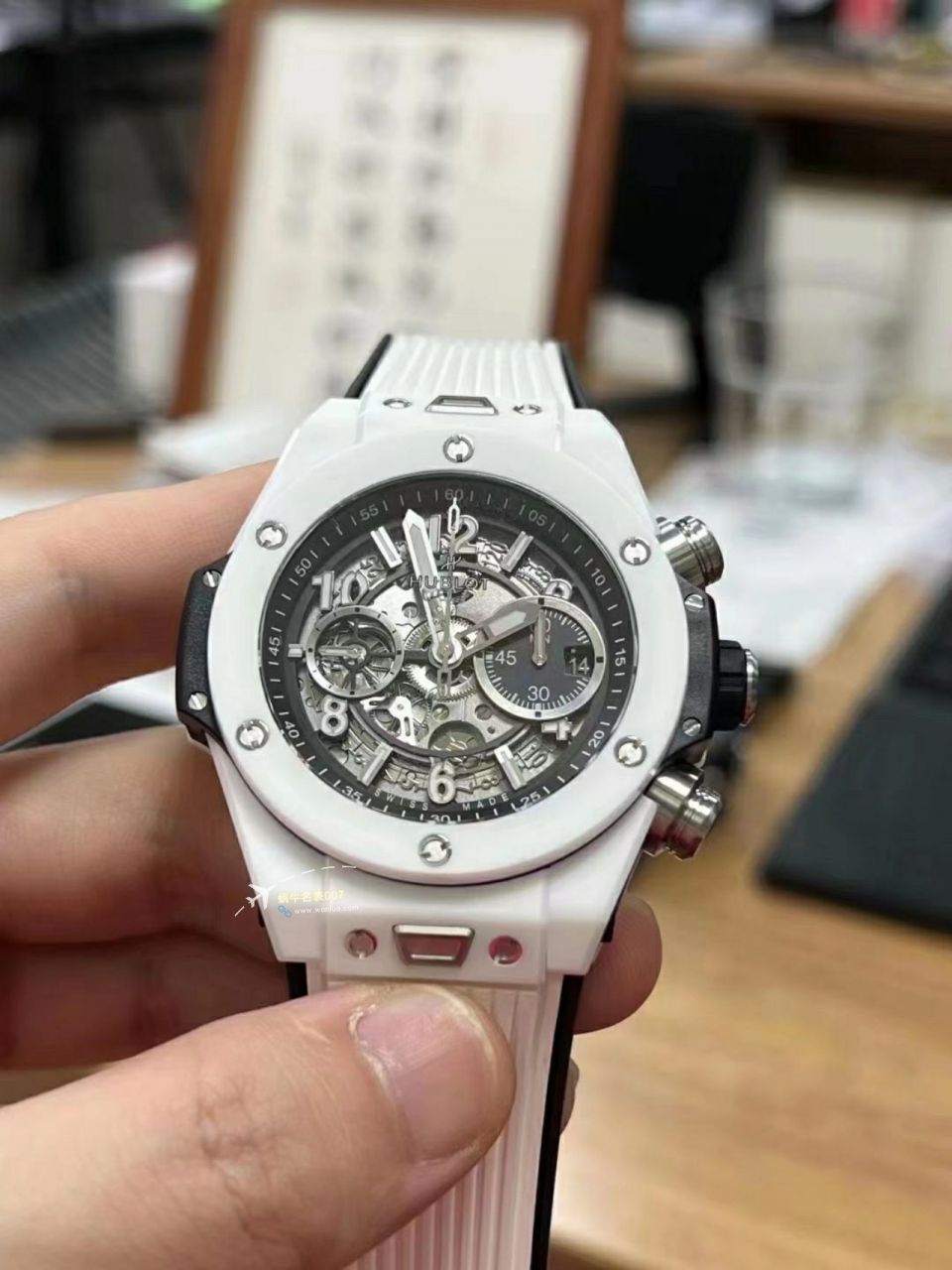 视频评测ZF彩面陶瓷宇舶系列441.HX.1170.RX，441.CY.471Y.RX腕表 / YB121