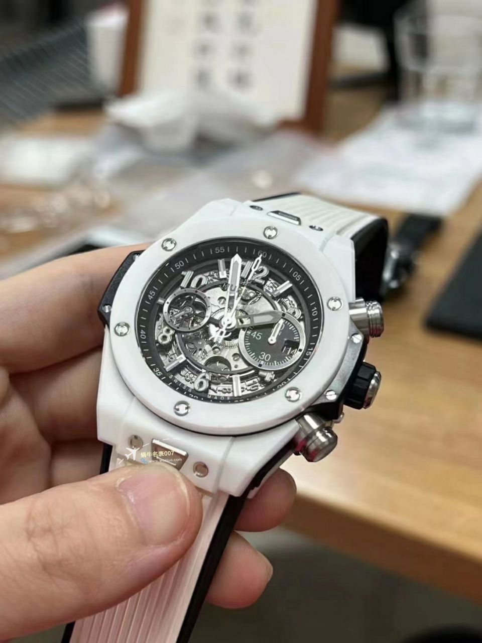 视频评测ZF彩面陶瓷宇舶系列441.HX.1170.RX，441.CY.471Y.RX腕表 / YB121