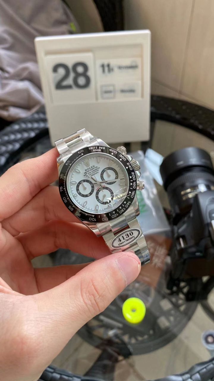 视频评测clean厂4130机芯劳力士迪通拿熊猫迪m116500ln-0001等 / R763