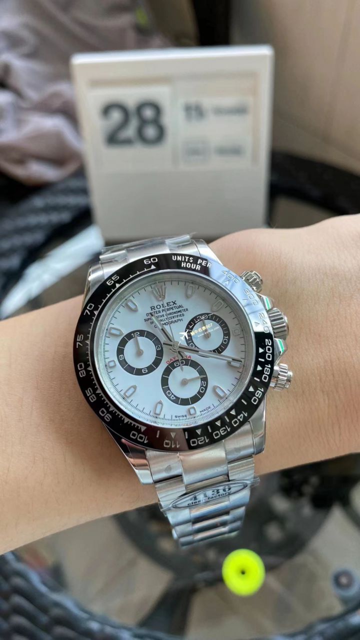 视频评测clean厂4130机芯劳力士迪通拿熊猫迪m116500ln-0001等 / R763
