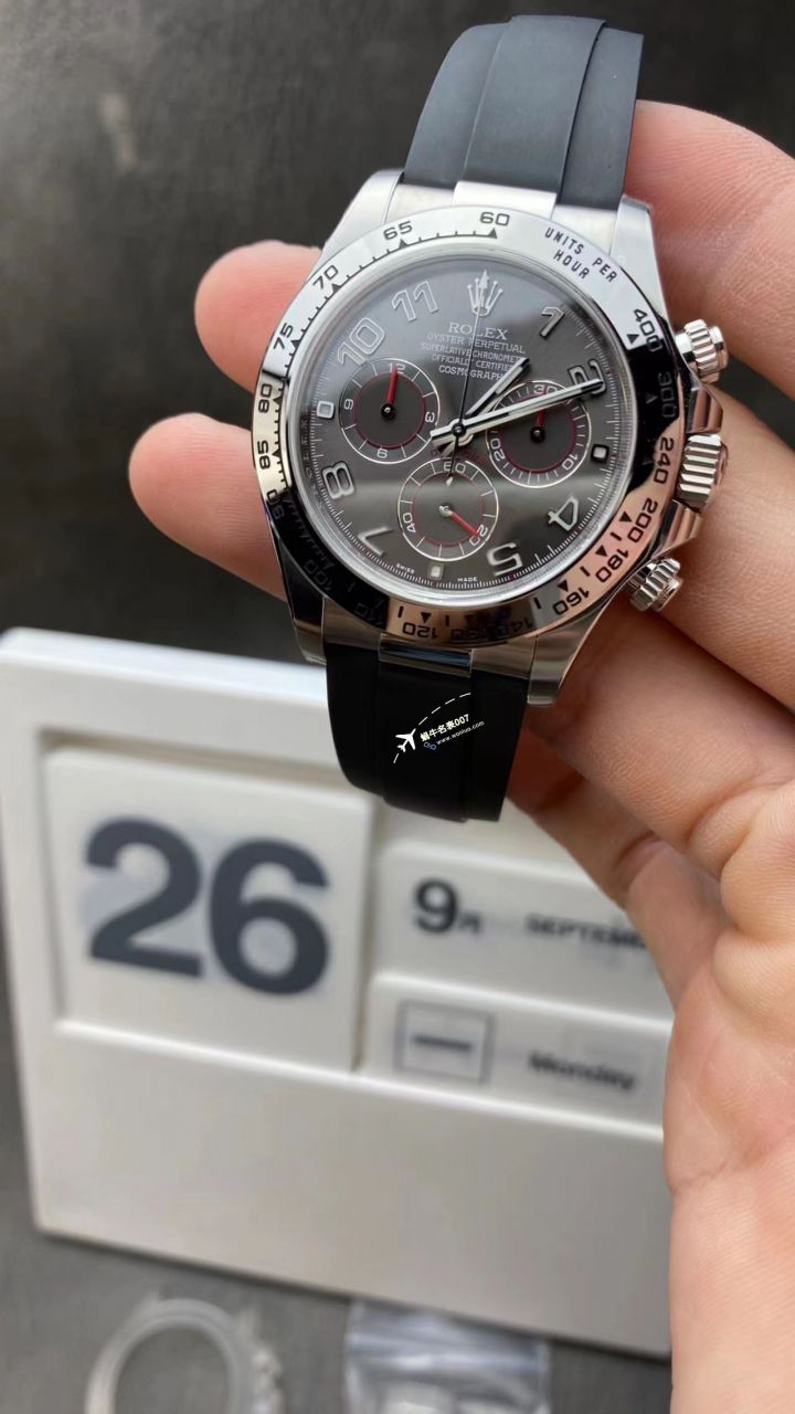 视频评测clean厂4130机芯劳力士迪通拿熊猫迪m116500ln-0001等 / R763