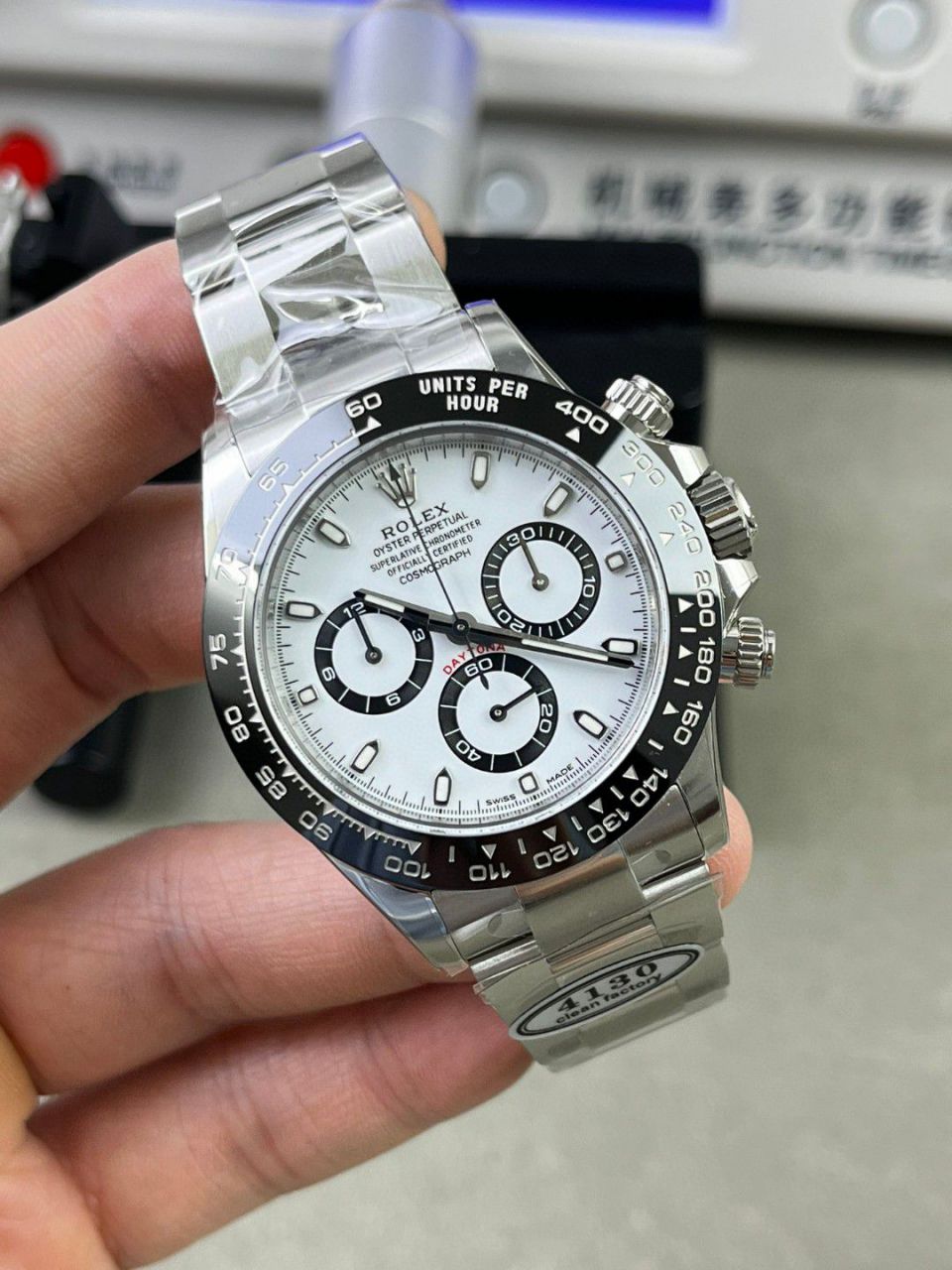 视频评测clean厂4130机芯劳力士迪通拿熊猫迪m116500ln-0001等 / R763