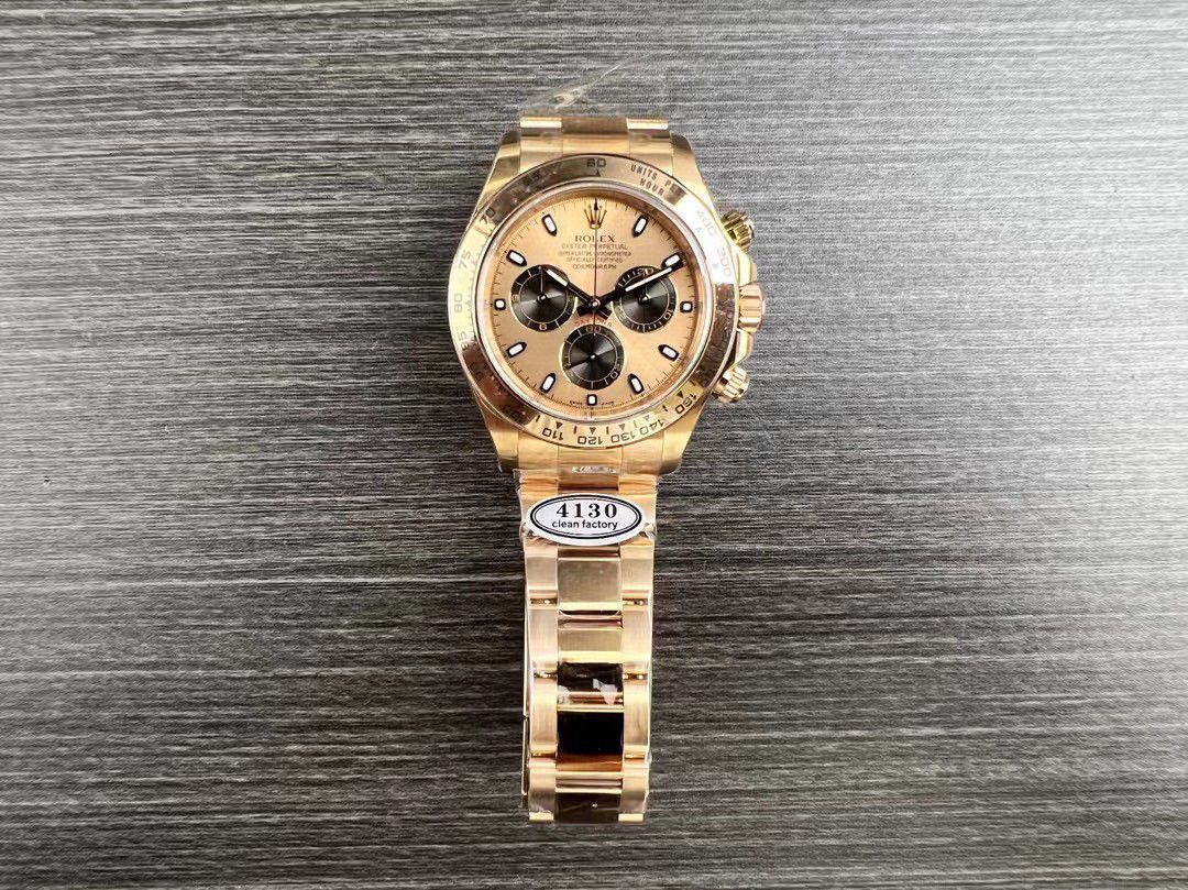 视频评测clean厂4130机芯劳力士迪通拿熊猫迪m116500ln-0001等 / R763