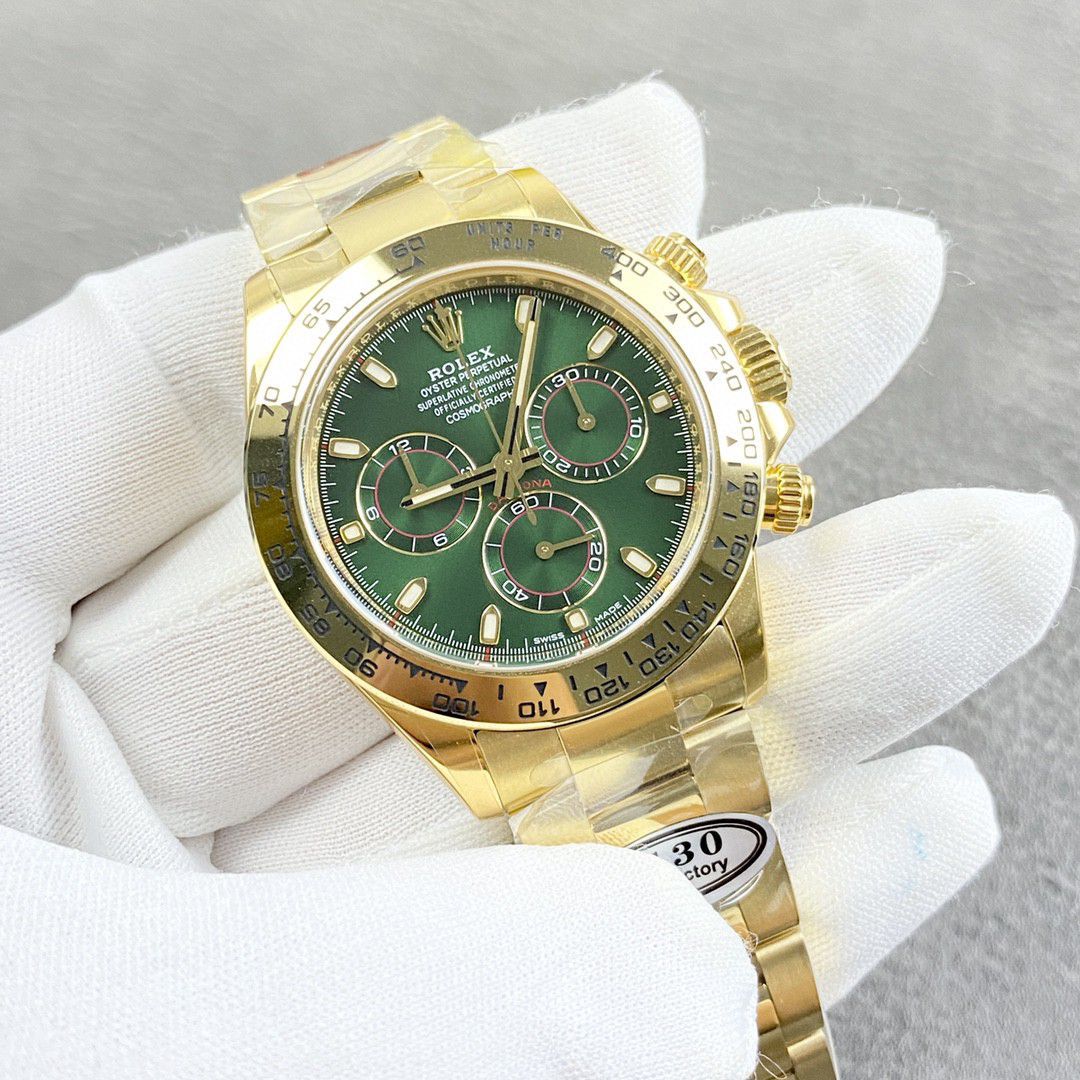 视频评测clean厂4130机芯劳力士迪通拿熊猫迪m116500ln-0001等 / R763