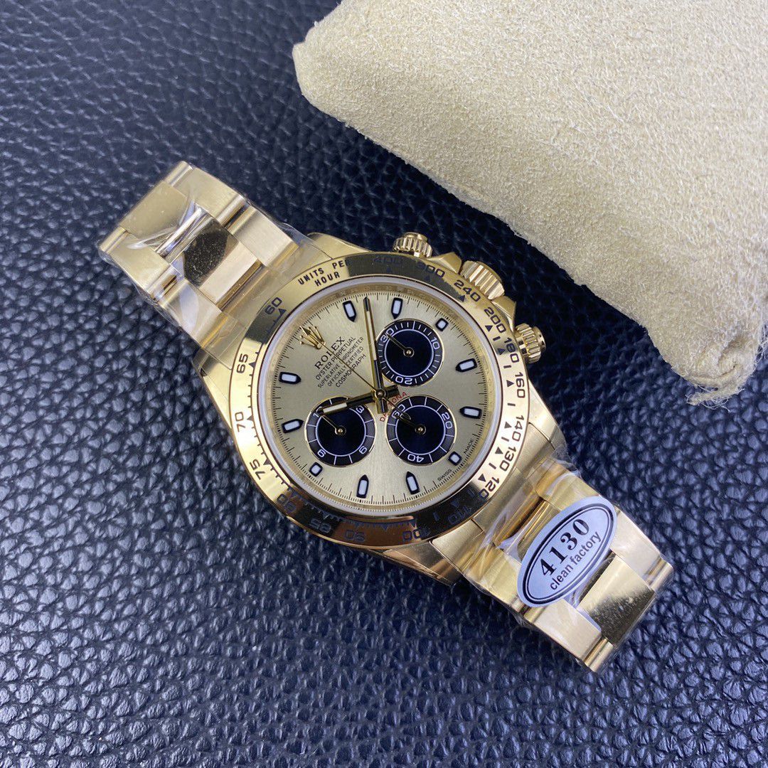 视频评测clean厂4130机芯劳力士迪通拿熊猫迪m116500ln-0001等 / R763