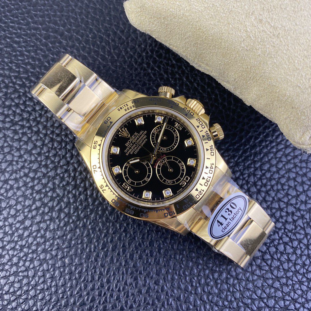 视频评测clean厂4130机芯劳力士迪通拿熊猫迪m116500ln-0001等 / R763