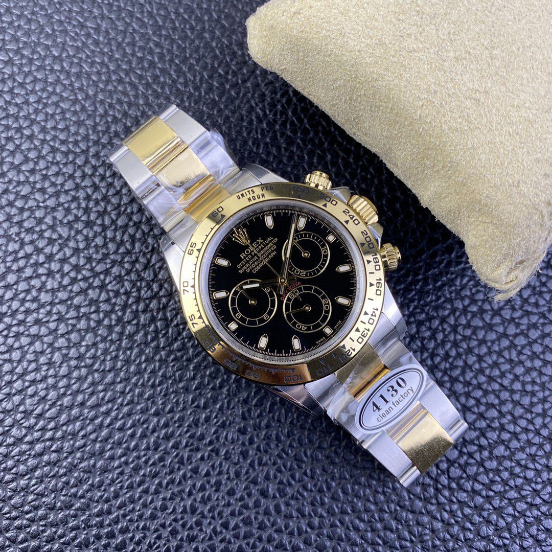 视频评测clean厂4130机芯劳力士迪通拿熊猫迪m116500ln-0001等 / R763