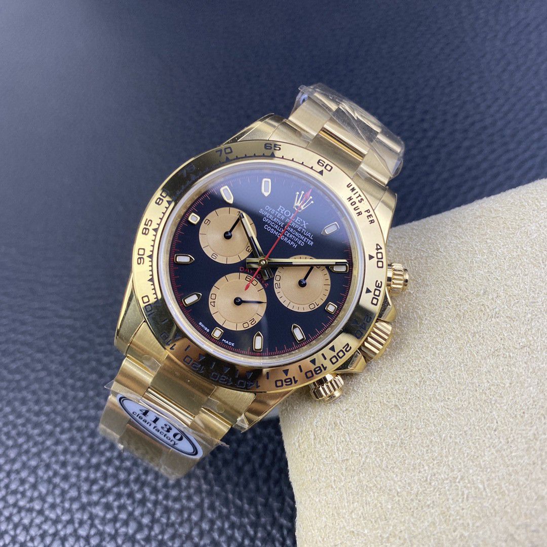 视频评测clean厂4130机芯劳力士迪通拿熊猫迪m116500ln-0001等 / R763