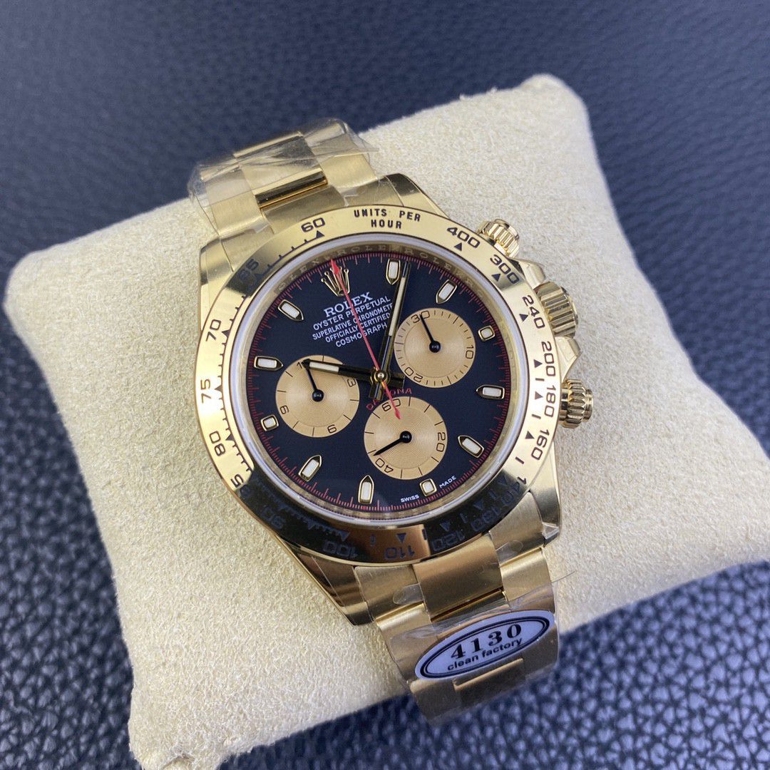 视频评测clean厂4130机芯劳力士迪通拿熊猫迪m116500ln-0001等 / R763
