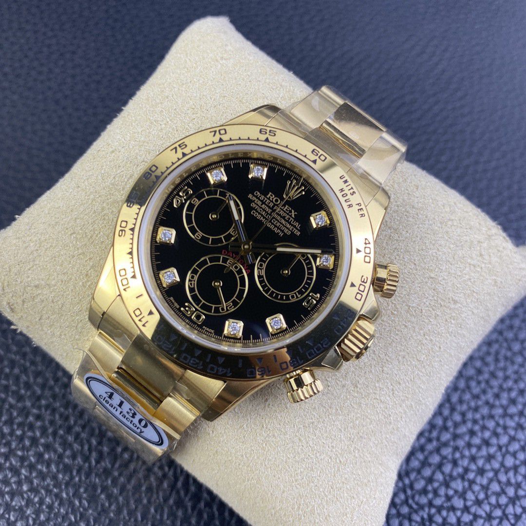 视频评测clean厂4130机芯劳力士迪通拿熊猫迪m116500ln-0001等 / R763